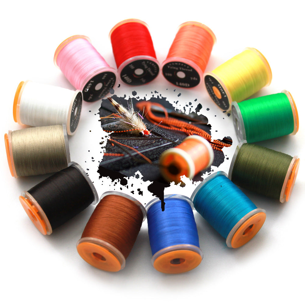 HERCULES Fly Tying Thread Kit, 140D Fly Tying Material Accessories
