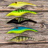 HERCULES Simulated Pike Lure, Submersible Plastic Bait Sinking Lure