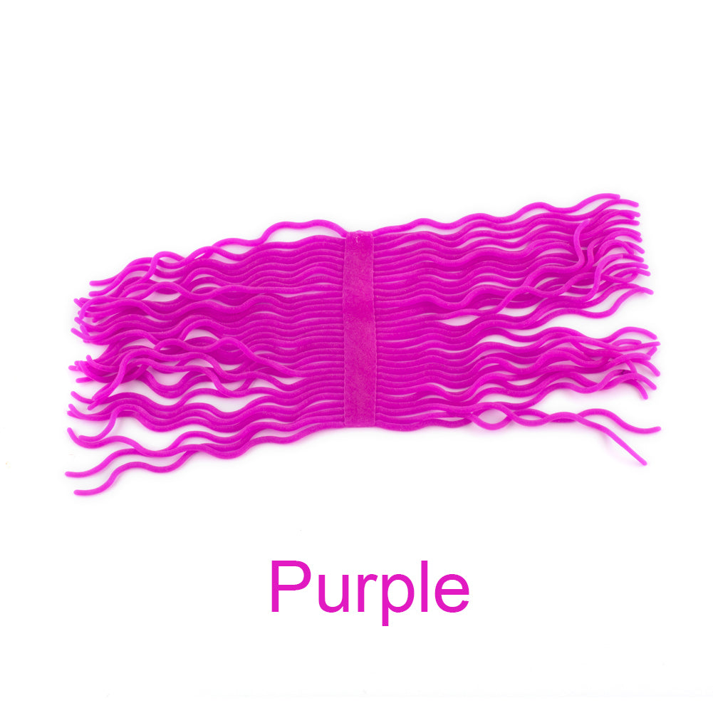 HERCULES Fly Tying Materials Squirmy Wormy Material for San Juan Fly Flies Soft Lure