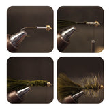 HERCULES Fly Tying Lead Wire, Nymph Body Weight Thread Streamer Weight Line
