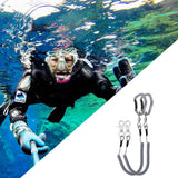HERCULES M3 Heavy Duty Fishing Lanyard, Kayak Leash Pack of 2, 4 Colors