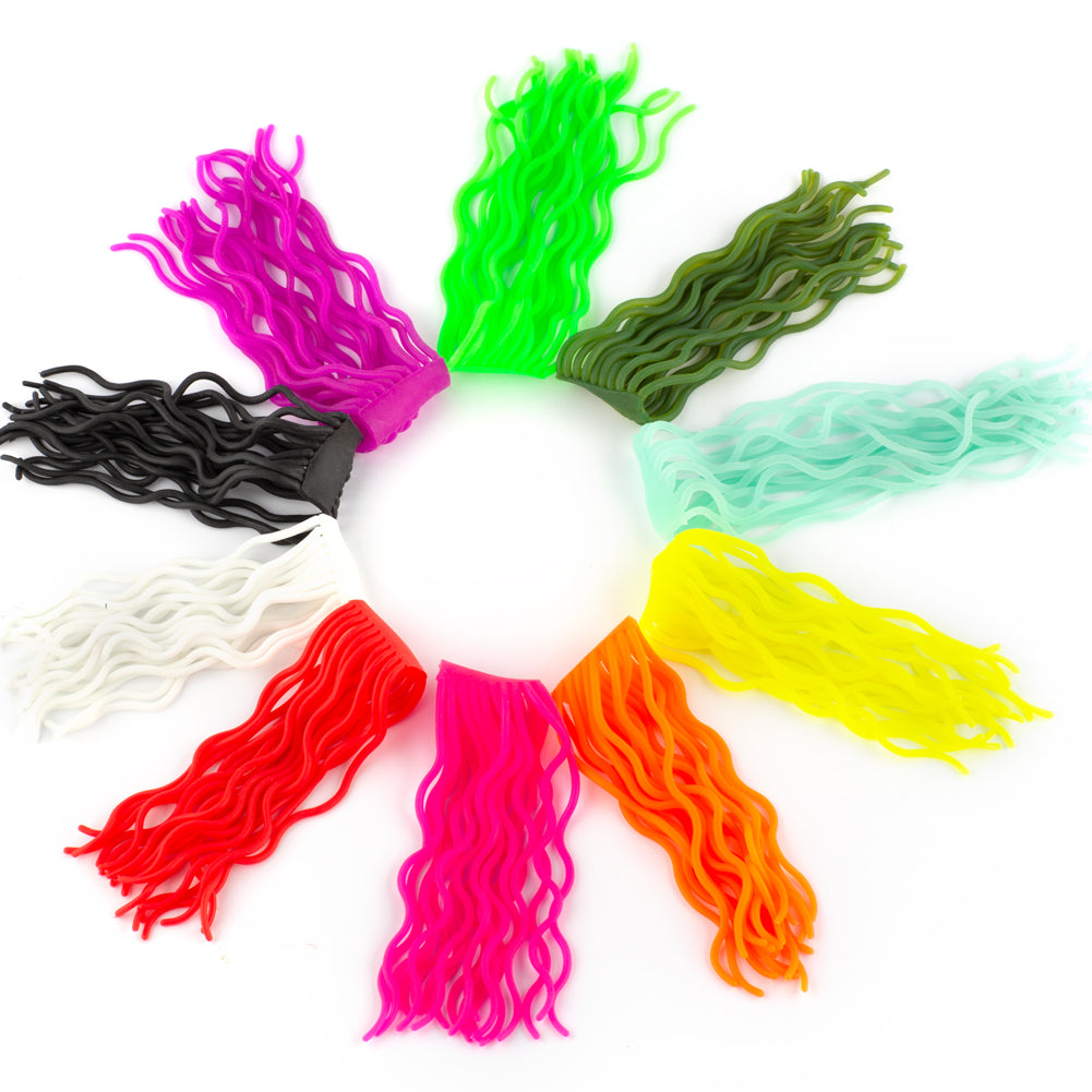 HERCULES Fly Tying Materials Squirmy Wormy Material for San Juan Fly Flies Soft Lure