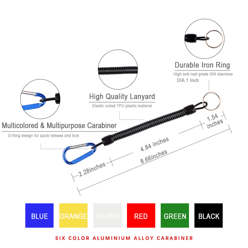 HERCULES M1 Safety Fishing Lanyard