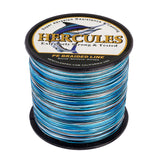 1000M 1094Yds Camo Blue 10lb-300lb HERCULES PE Braided Fishing Line 8 Strands