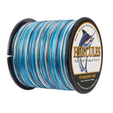 1000M 1094Yds Camo Blue 10lb-300lb HERCULES PE Braided Fishing Line 8 Strands