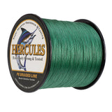 2000M 2187Yds Green 10lb-200lb HERCULES PE Braided Fishing Line 8 Strands