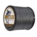 1000M 1094Yds Grey 10lb-300lb HERCULES PE Braided Fishing Line 8 Strands