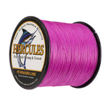 1000M 1094Yds Pink 10lb-300lb HERCULES PE Braided Fishing Line 8 Strands