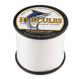 2000M 2187Yds White 10lb-200lb HERCULES PE Braided Fishing Line 8 Strands