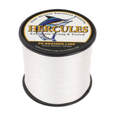 1000M 1094Yds White 10lb-300lb HERCULES PE Braided Fishing Line 8 Strands