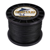 1000M 1094Yds Black 10lb-300lb HERCULES PE Braided Fishing Line 8 Strands