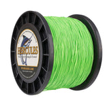 1000M 1094Yds Fluo Green 10lb-300lb HERCULES PE Braided Fishing Line 8 Strands