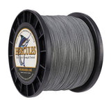 1000M 1094Yds Grey 10lb-300lb HERCULES PE Braided Fishing Line 8 Strands
