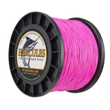 1000M 1094Yds Pink 10lb-300lb HERCULES PE Braided Fishing Line 8 Strands