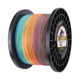 1000M 1094Yds Multicolor 10lb-300lb HERCULES PE Braided Fishing Line 8 Strands
