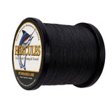 1000M 1094Yds Black 6lb-100lb HERCULES PE PE Braided Fishing Line 4 Strands