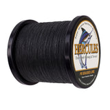1000M 1094Yds Black 6lb-100lb HERCULES PE PE Braided Fishing Line 4 Strands