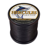 1000M 1094Yds Black 10lb-300lb HERCULES PE Braided Fishing Line 8 Strands