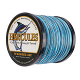 1000M 1094Yds Camo Blue 10lb-300lb HERCULES PE Braided Fishing Line 8 Strands