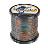 1500M 1640Yds Camouflage 6lb-100lb HERCULES PE Braided Fishing Line 4 Strands