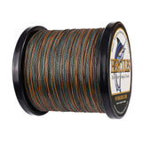 1000M 1094Yds Camouflage 6lb-100lb HERCULES PE PE Braided Fishing Line 4 Strands