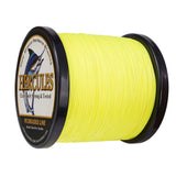 1000M 1094Yds Fluo Yellow 10lb-300lb HERCULES PE Braided Fishing Line 8 Strands