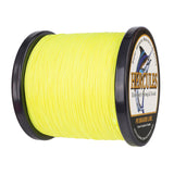 2000M 2187Yds Fluo Yellow 10lb-200lb HERCULES PE Braided Fishing Line 8 Strands