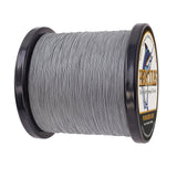 2000M 2187Yds Grey 6lb-100lb HERCULES PE Braided Fishing Line 4 Strands