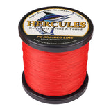 1000M 1094Yds Red 10lb-300lb HERCULES PE Braided Fishing Line 8 Strands