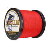 1000M 1094Yds Red 10lb-300lb HERCULES PE Braided Fishing Line 8 Strands
