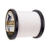 2000M 2187Yds White 6lb-100lb HERCULES PE Braided Fishing Line 4 Strands