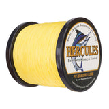 1000M 1094Yds Yellow 10lb-300lb HERCULES PE Braided Fishing Line 8 Strands