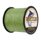 1000M 1094Yds Army Green 6lb-100lb HERCULES PE Braided Fishing Line 4 Strands