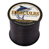 1000M 1094Yds Black 6lb-100lb HERCULES PE PE Braided Fishing Line 4 Strands