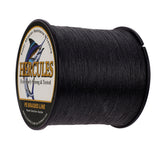 1000M 1094Yds Black 6lb-100lb HERCULES PE PE Braided Fishing Line 4 Strands
