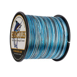 1000M 1094Yds Camo Blue 6lb-100lb HERCULES PE PE Braided Fishing Line 4 Strands