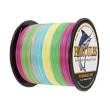 2000M 2187Yds Multicolor 6lb-100lb HERCULES PE Braided Fishing Line 4 Strands