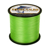 2000M 2187Yds Fluo Green 6lb-100lb HERCULES PE Braided Fishing Line 4 Strands