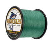 1000M 1094Yds Green 6lb-100lb HERCULES PE Braided Fishing Line 4 Strands