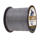 2000M 2187Yds Grey 6lb-100lb HERCULES PE Braided Fishing Line 4 Strands