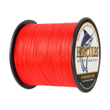 1000M 1094Yds Red 6lb-100lb HERCULES PE PE Braided Fishing Line 4 Strands