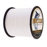 2000M 2187Yds White 6lb-100lb HERCULES PE Braided Fishing Line 4 Strands