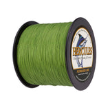 1000M 1094Yds Army Green 6lb-100lb HERCULES PE Braided Fishing Line 4 Strands