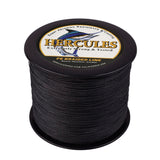 1000M 1094Yds Black 6lb-100lb HERCULES PE PE Braided Fishing Line 4 Strands