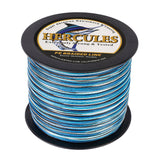 1000M 1094Yds Camo Blue 6lb-100lb HERCULES PE PE Braided Fishing Line 4 Strands