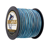 1000M 1094Yds Camo Blue 6lb-100lb HERCULES PE PE Braided Fishing Line 4 Strands
