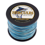 2000M 2187Yds Camo Blue 10lb-200lb HERCULES PE Braided Fishing Line 8 Strands