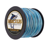 1000M 1094Yds Camo Blue 10lb-300lb HERCULES PE Braided Fishing Line 8 Strands
