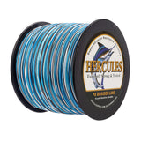 1000M 1094Yds Camo Blue 10lb-300lb HERCULES PE Braided Fishing Line 8 Strands