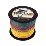 2000M 2187Yds Multicolor 6lb-100lb HERCULES PE Braided Fishing Line 4 Strands